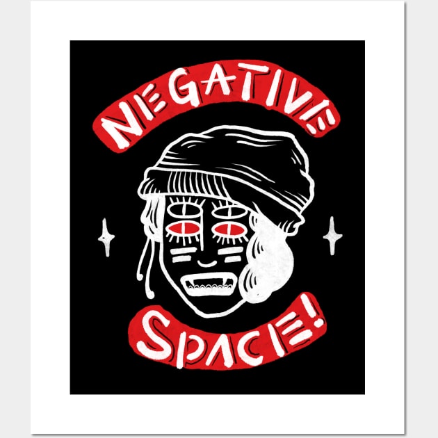 Negative Space Merch Wall Art by March Merch Store